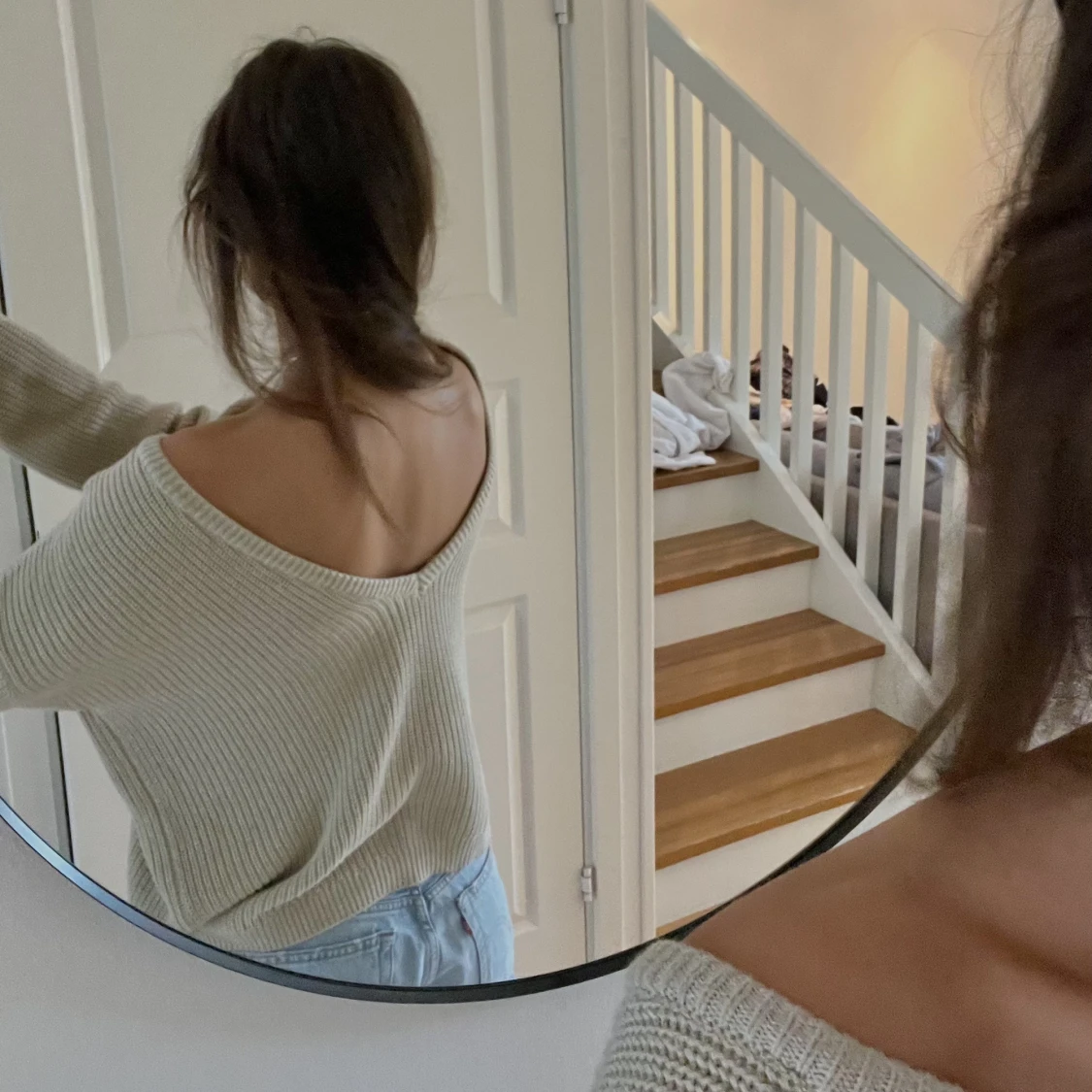 Stickad tröja  - 90