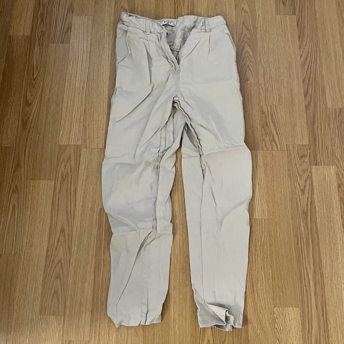 Croppade linnebyxor  - 91