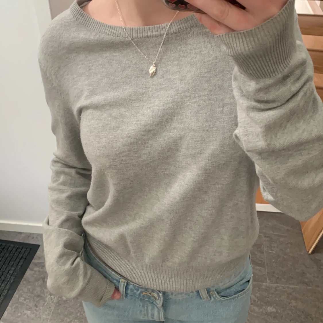 Finstickad tröja  - 90