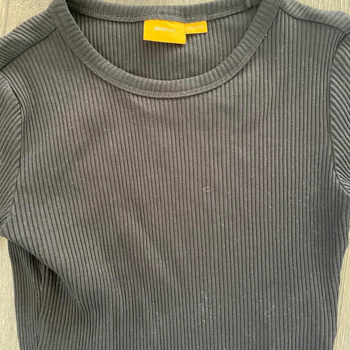 Långärmad tröja croppad - 90