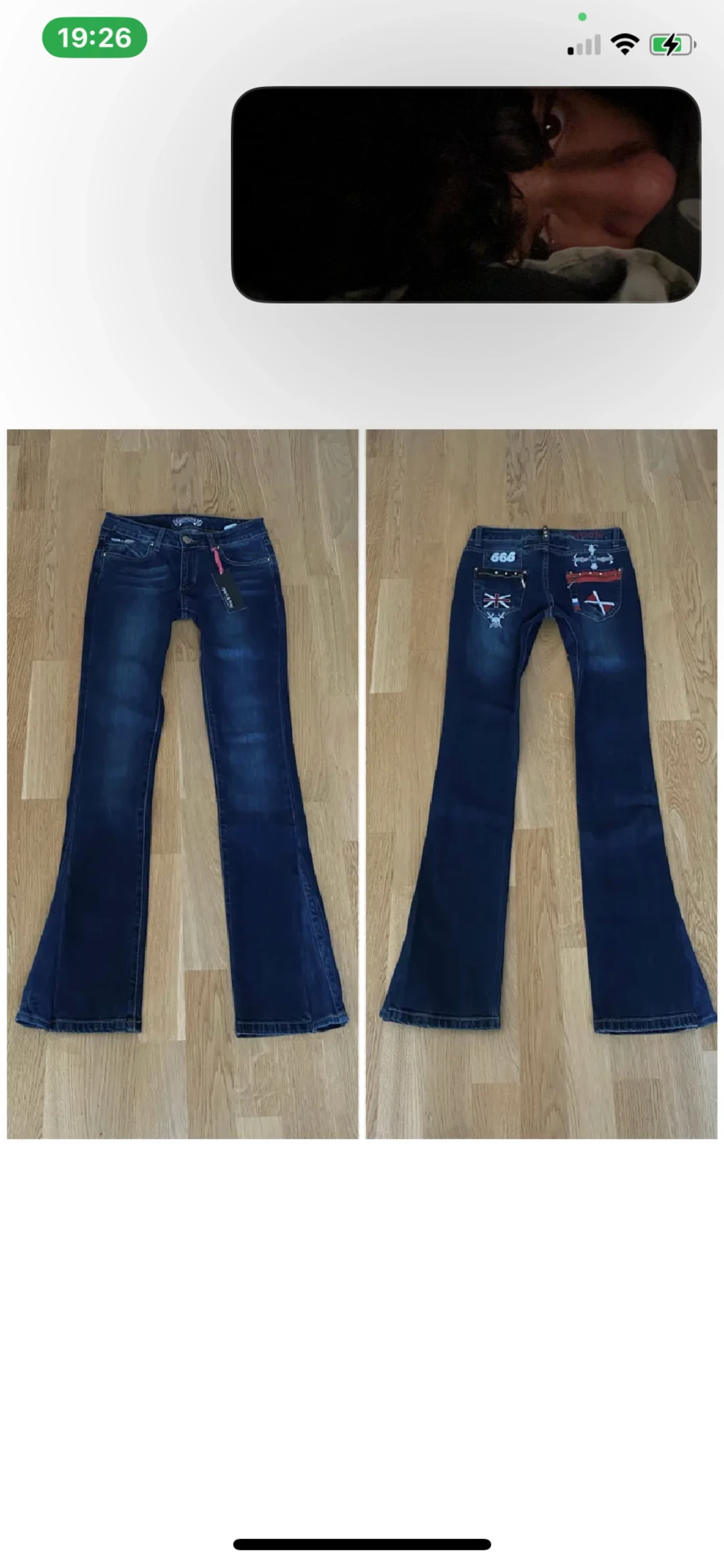 Lågmidjade jeans - 91