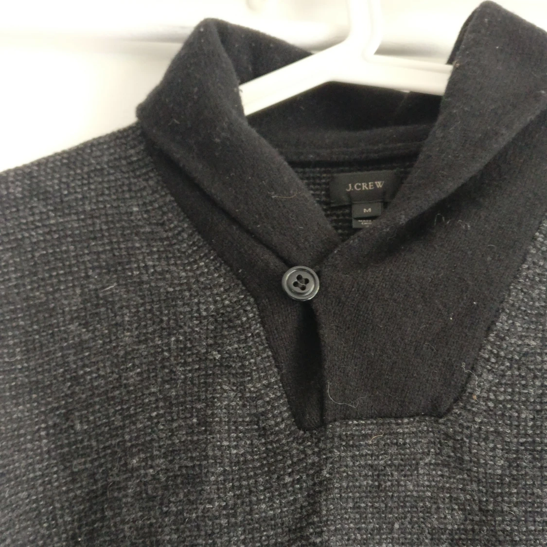 Mörkgrå långärmad tröja - 90