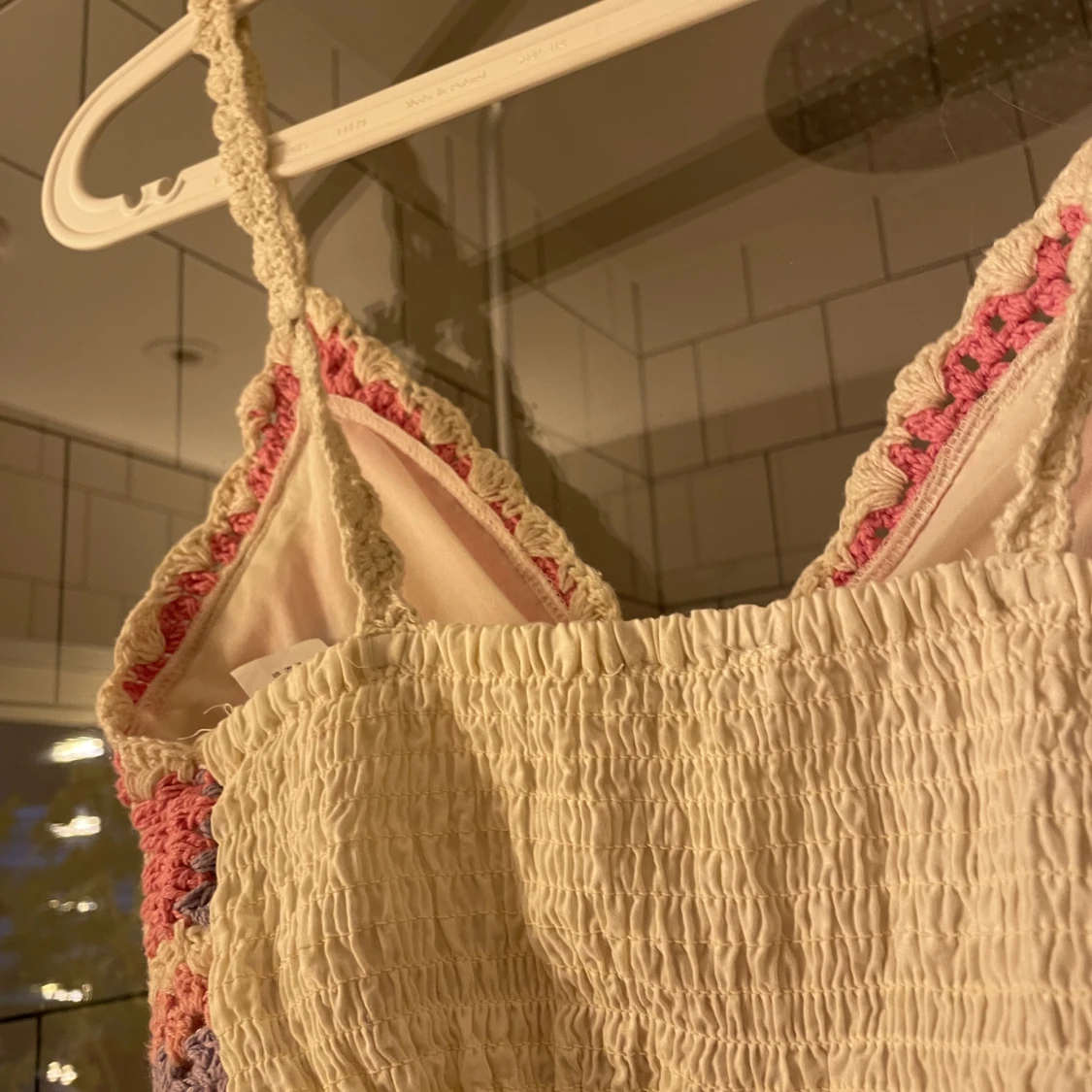 Virkad croptopp - 90