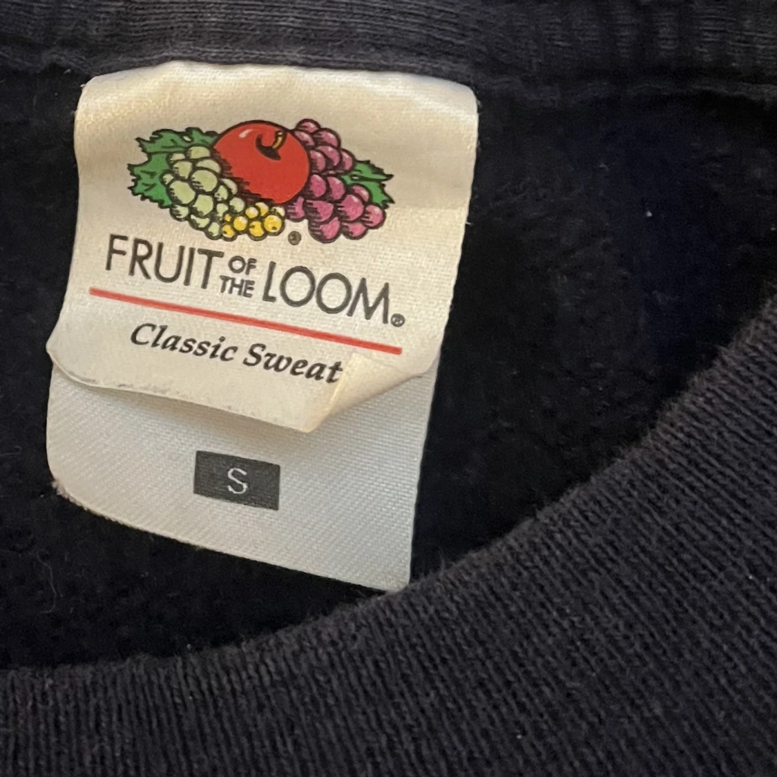 Marinblå sweatshirt - 91