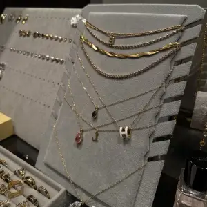 Säljer denna Smyckeshållare för halsband 🖤🤍Den är som helt ny utan några defekter🫶🏻