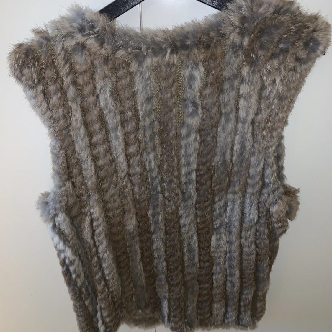 Äkta pälsväst  - 90