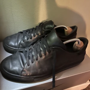 Axel arigato clean 90 - Helsvarta arigato clean 90. Använda. Skick 6/10. Pris kan diskuteras. Öppen för byten