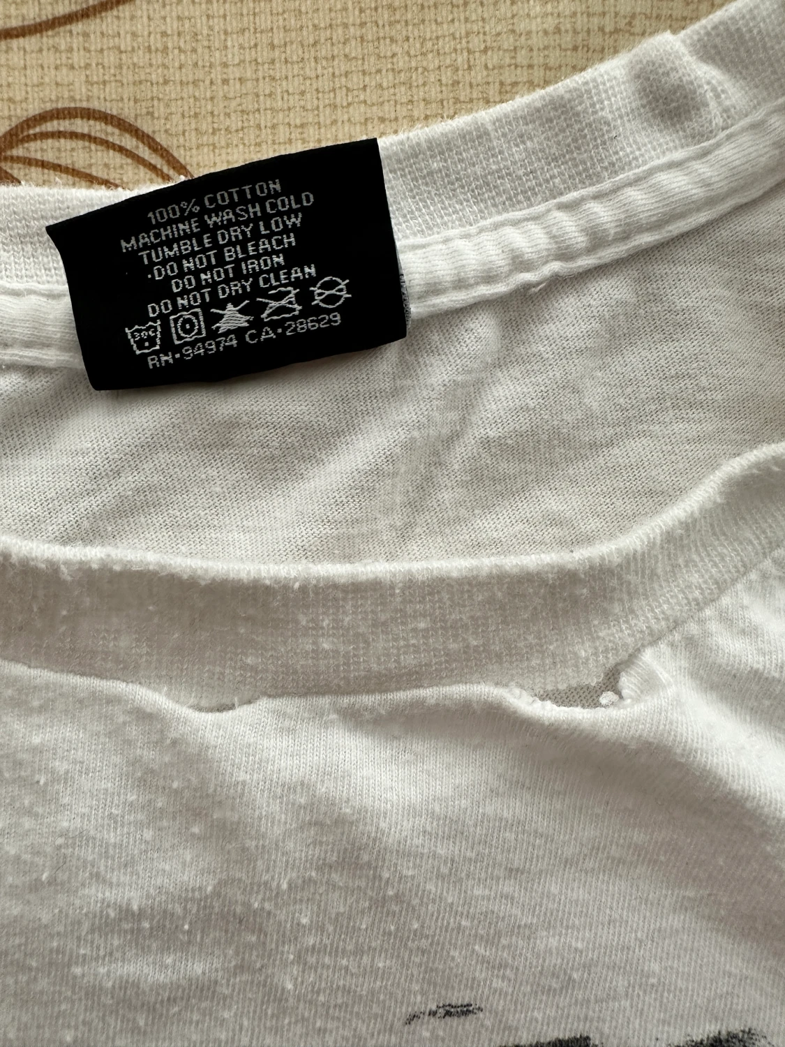 Stüssy Black Wave Long Sleeve T-Shirt - 90