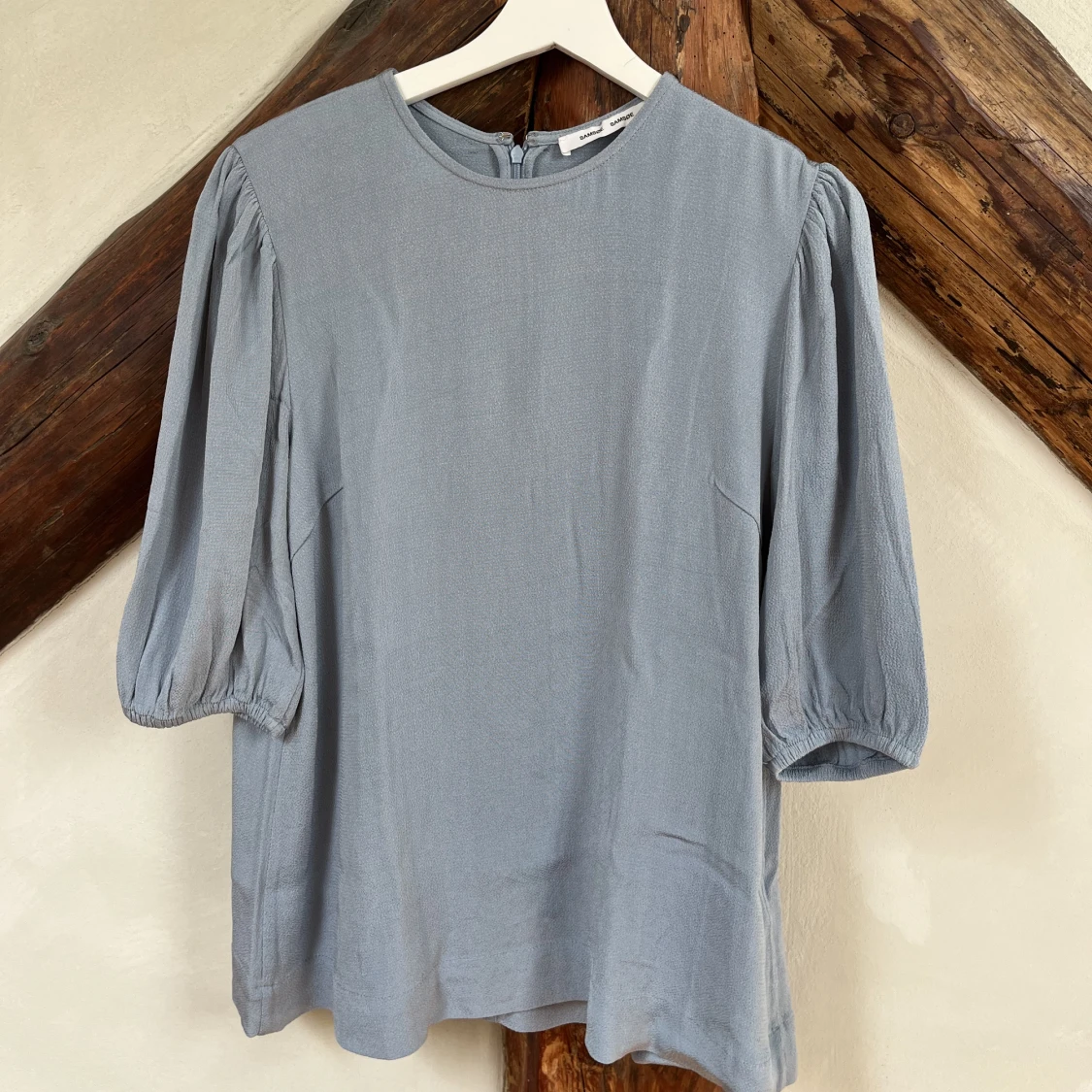 Ljusblå blus från Samsoe Samsoe - 90