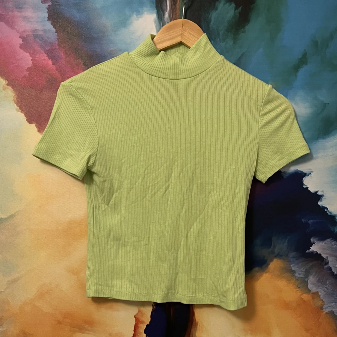 Turtle neck crop top  - 90