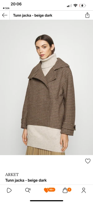 Arket kappa - Använder ej längre