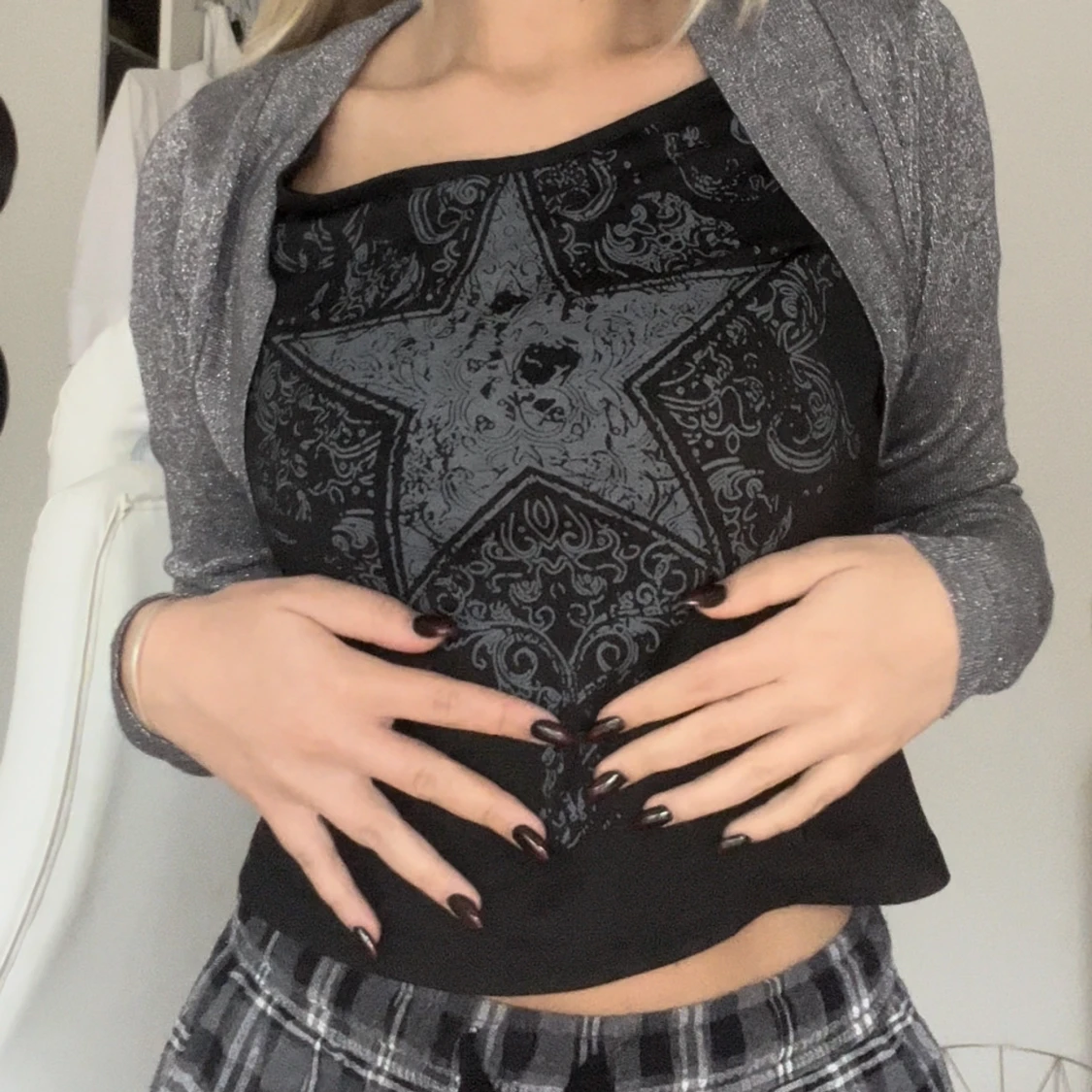 Cropped Glitter Kofta🎊