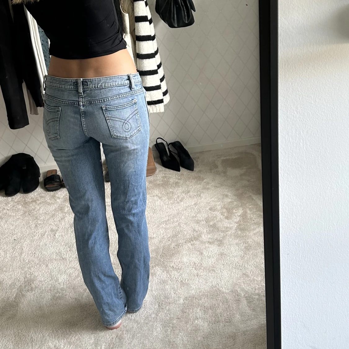 Lågmidjade jeans - 91