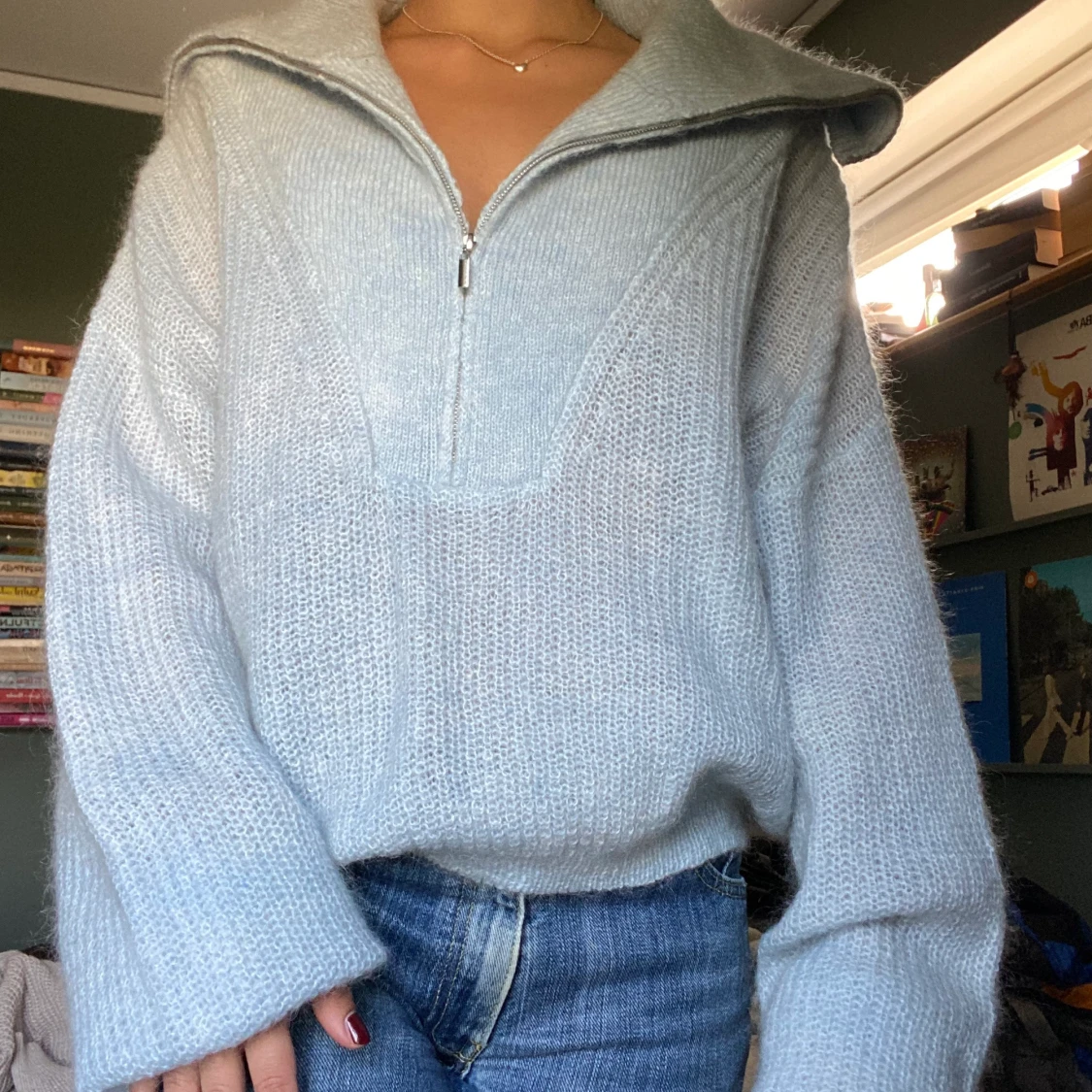 Stickad tröja - 90