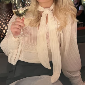 Plisserad blus  - Superfin blus som går att ha på båda hållen. 