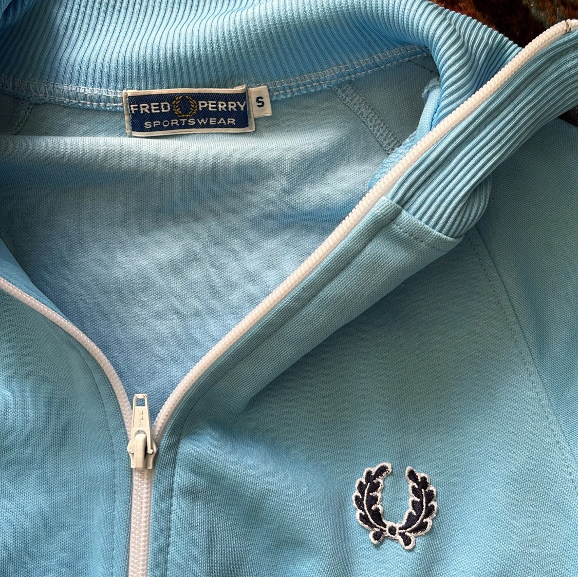 Ljusblå track jacka från Fred Perry - 2