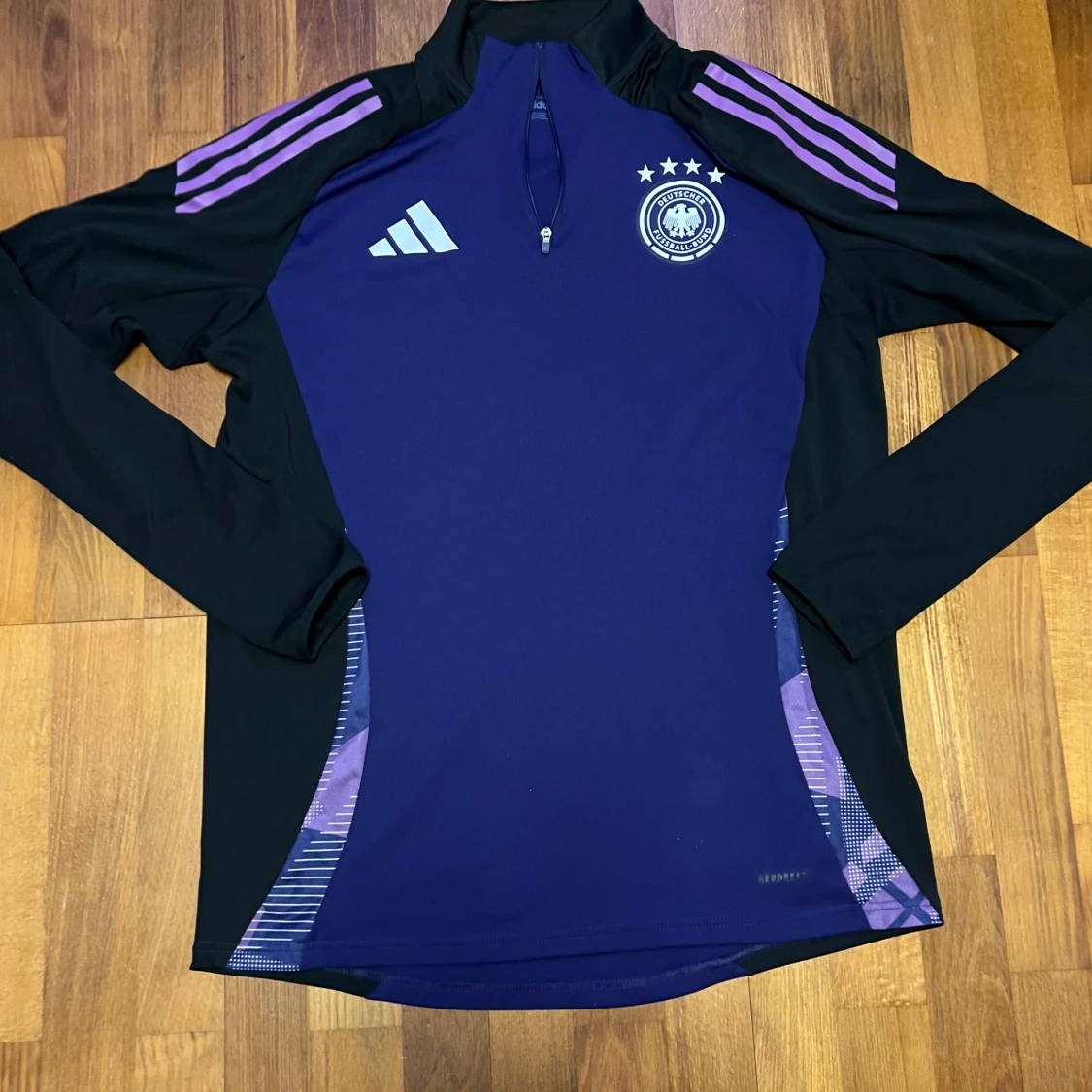 Tysklands fotbollströja träning långärmad