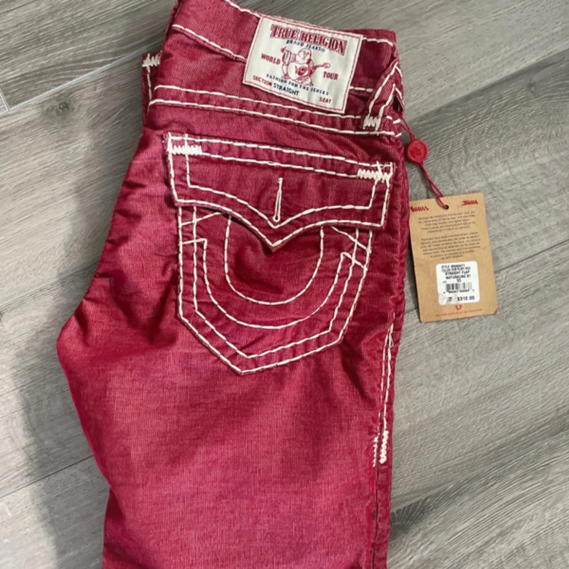 True Religion Corduroy Super T Straight  - 2
