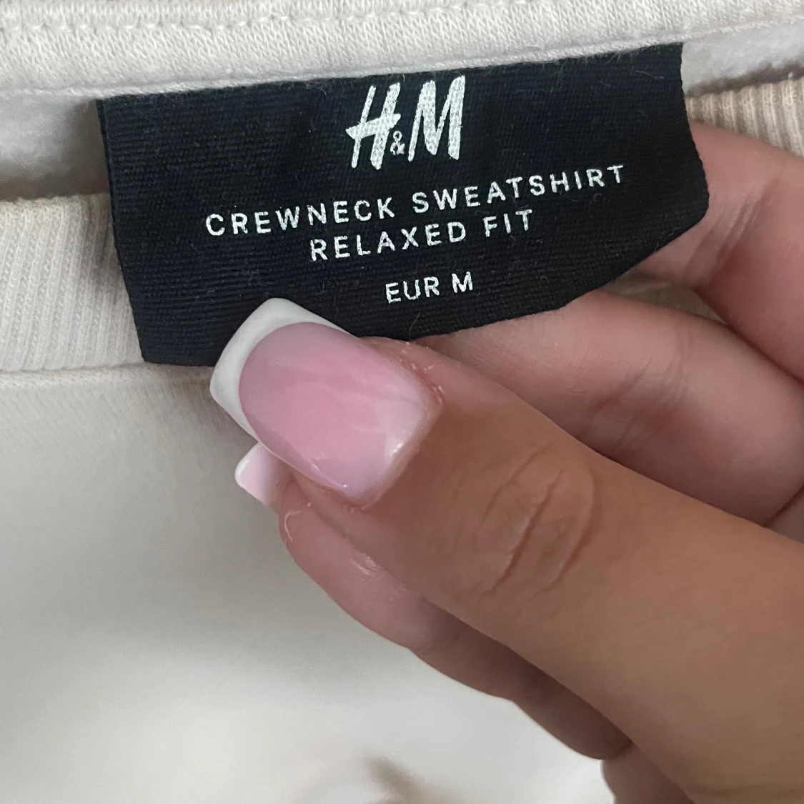 Beige sweatshirt från H&M, relaxed fit - 3