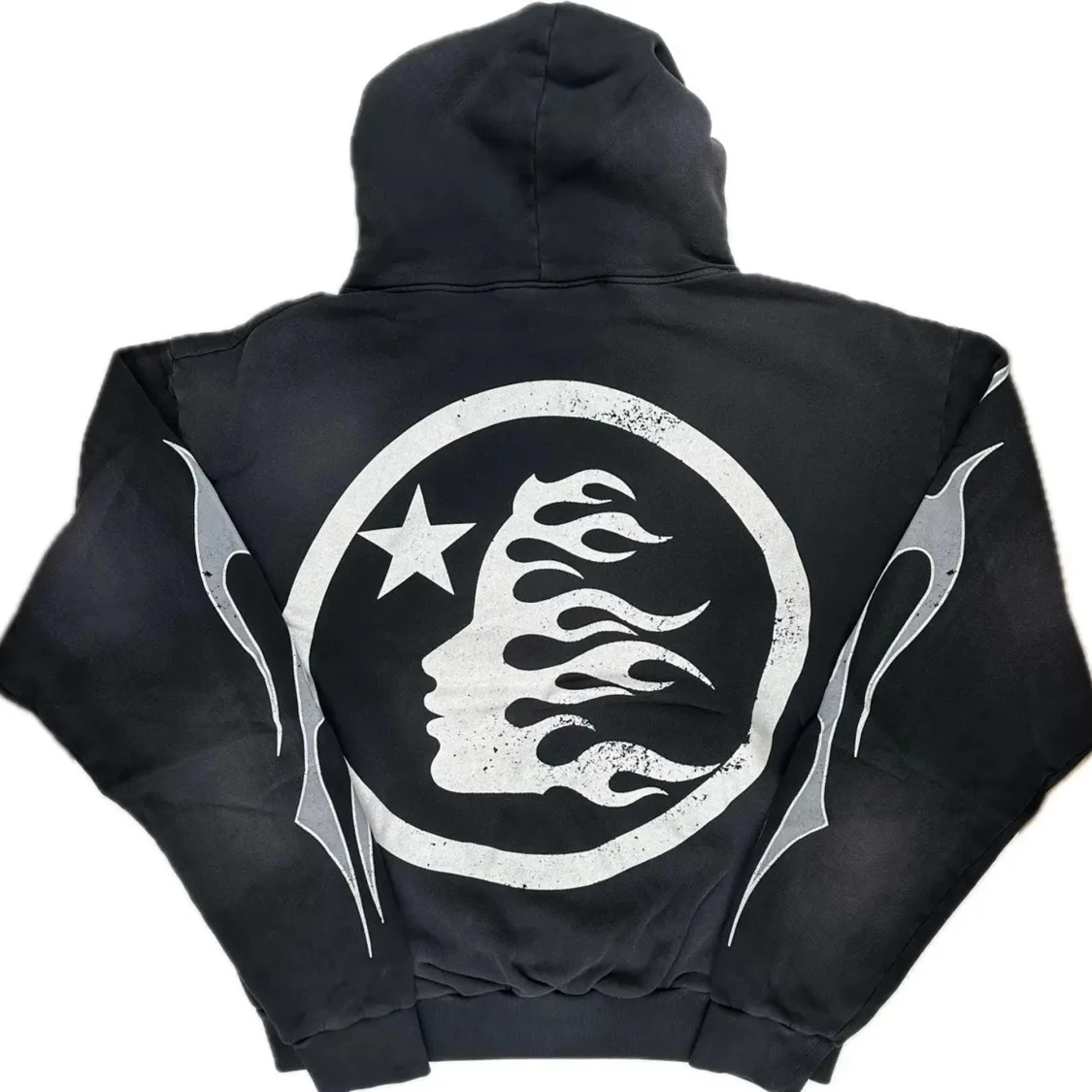 Äkta hellstar hoodie - 1