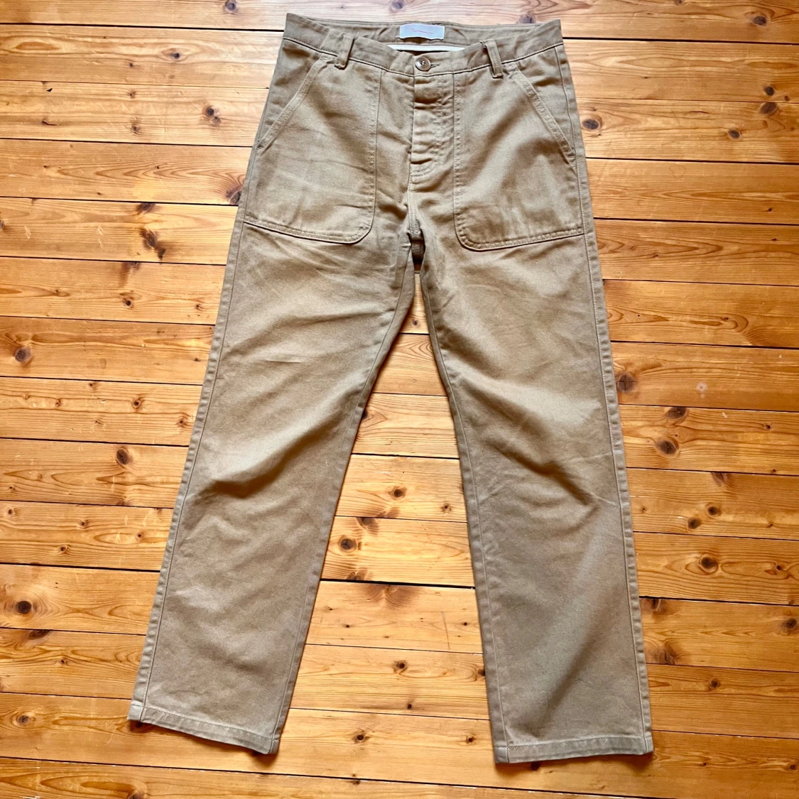 Beiga byxor från Knowledge Cotton - 1