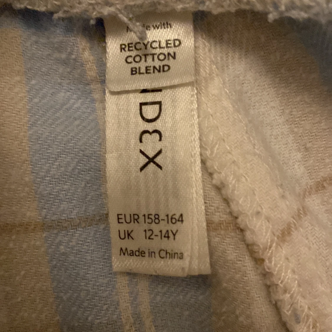 Blå vita pyjamasbyxor - 2