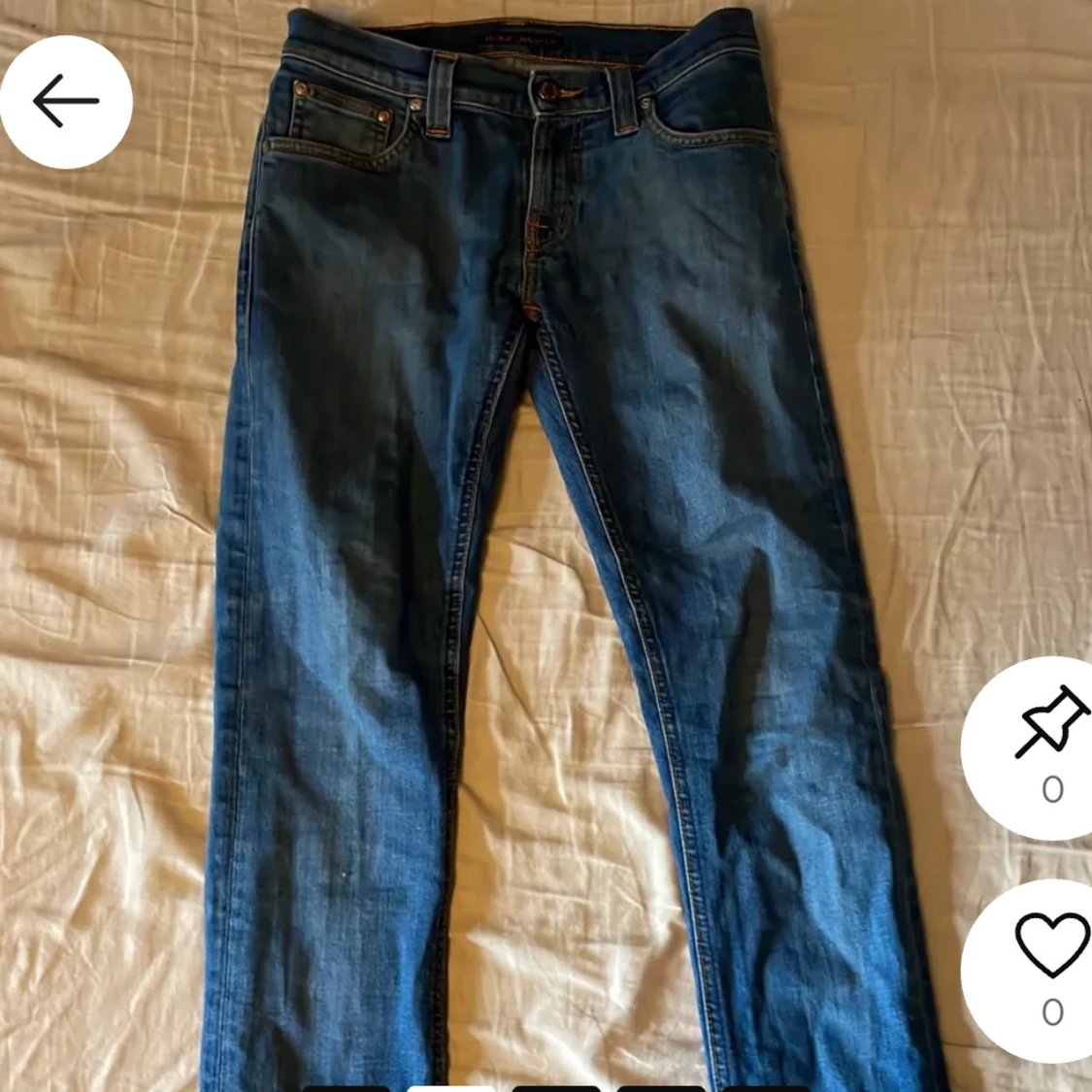 Blå jeans från Nudie Jeans - 1