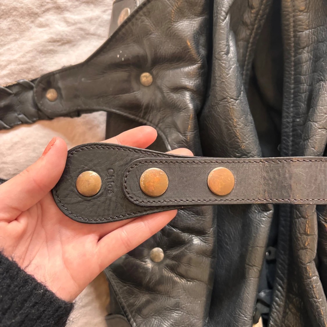 Svart handväska från Chloé - 3