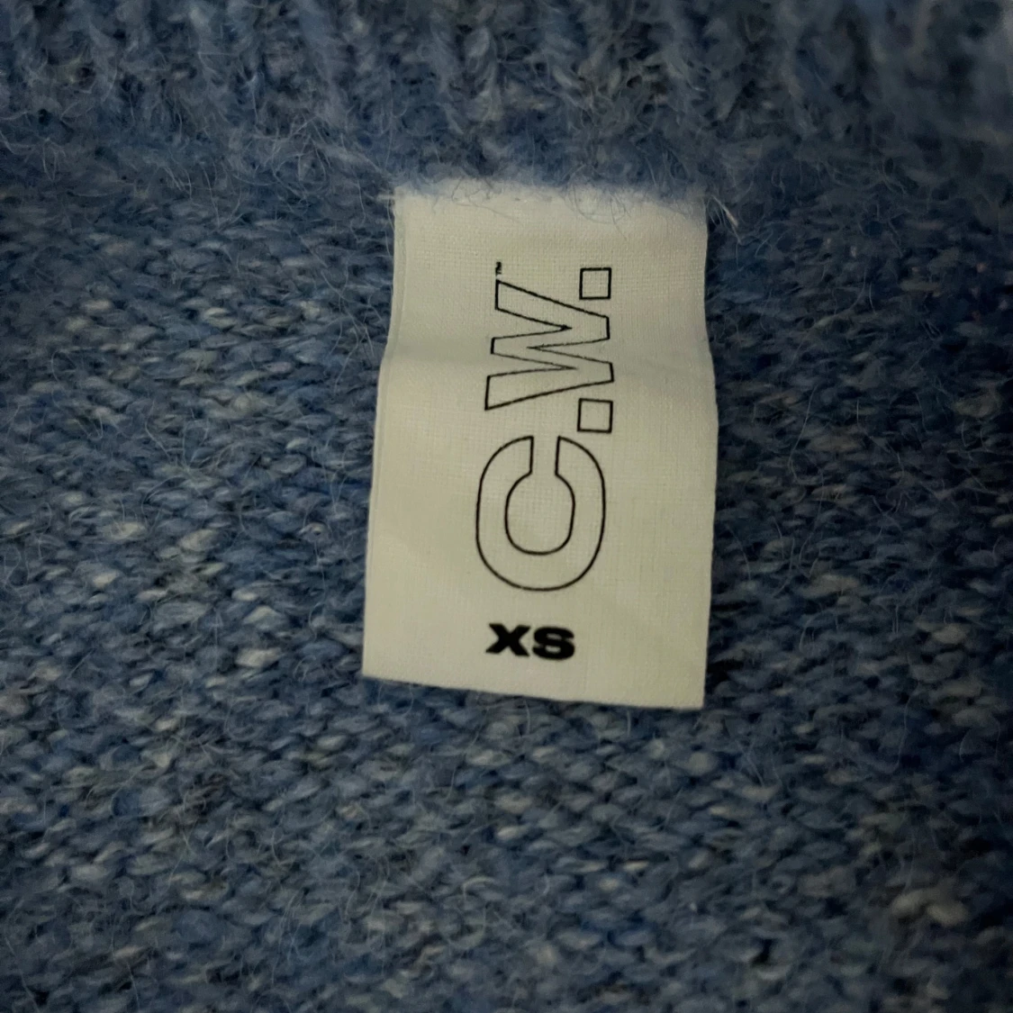 Ljusblå stickad tröja från C.W💙 - 1