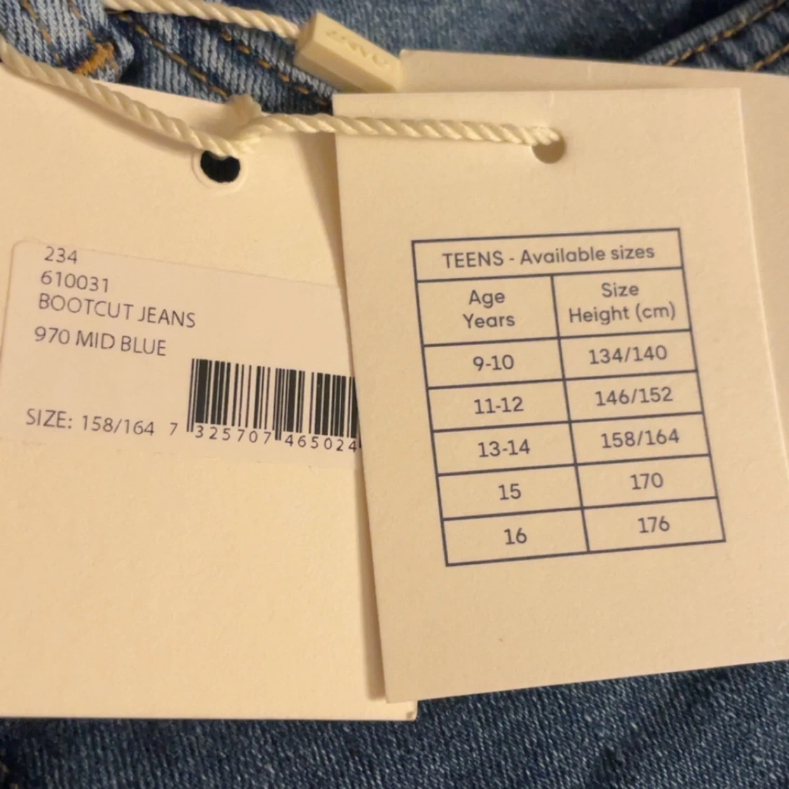 Bootcut jeans i mellanblå denim GANT - 2