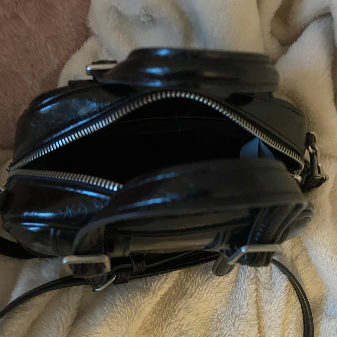 Svart handväska ZARA - 2