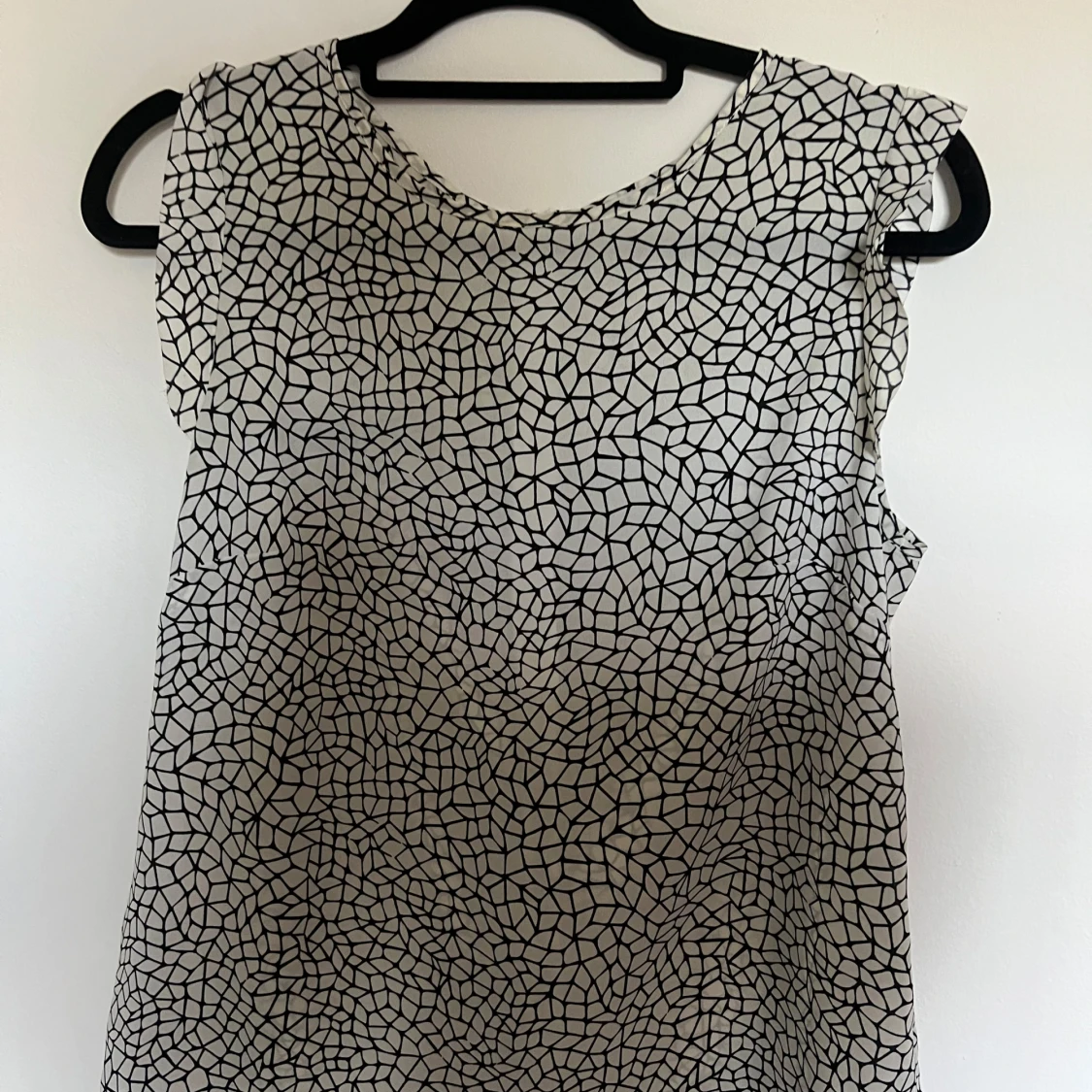 Vit och svart blus från Stockholm LM - 1