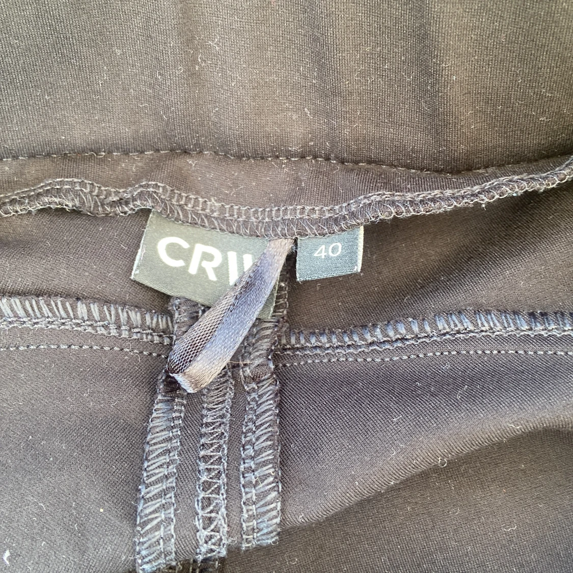 Svarta ridleggings från CRW, stl 40 - 2