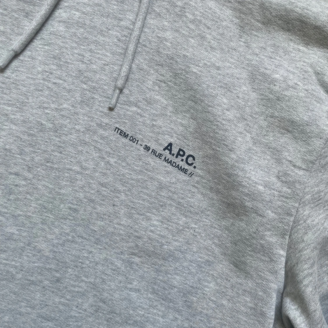 Sällsynt Grå hoodie från A.P.C. - 1