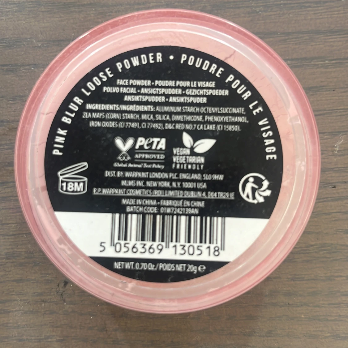 W7 Pink powder, ALDRIG ANVÄNT ELLER TESTAT - 2