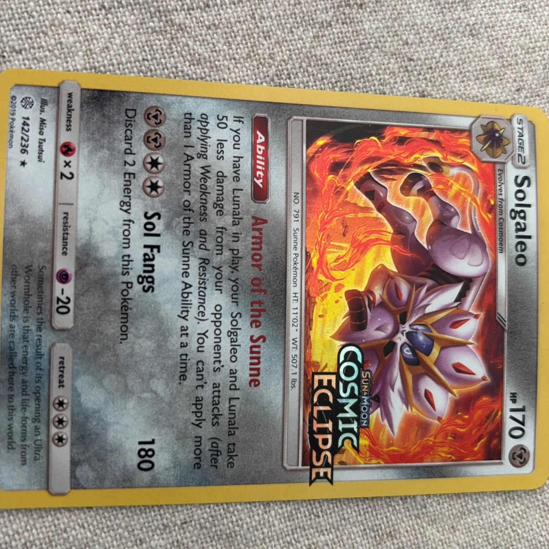 Solgaleo (Cosmic Eclipse 142/236) - 4