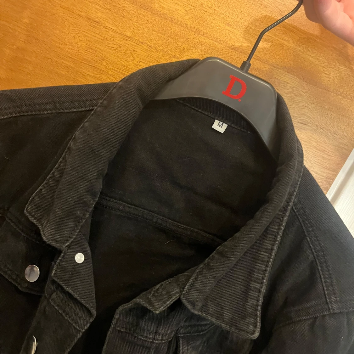 Svart jeansjacka  - 2