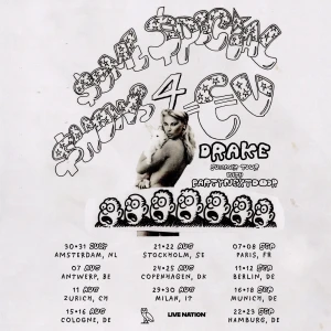 Some Special Shows 4-EU två biljetter - två biljetter till Drake & PARTYNEXYDOOR-konserten den 22/8 i Stockholm. Originalpris 300€. Priset är båda biljetterna tillsammans