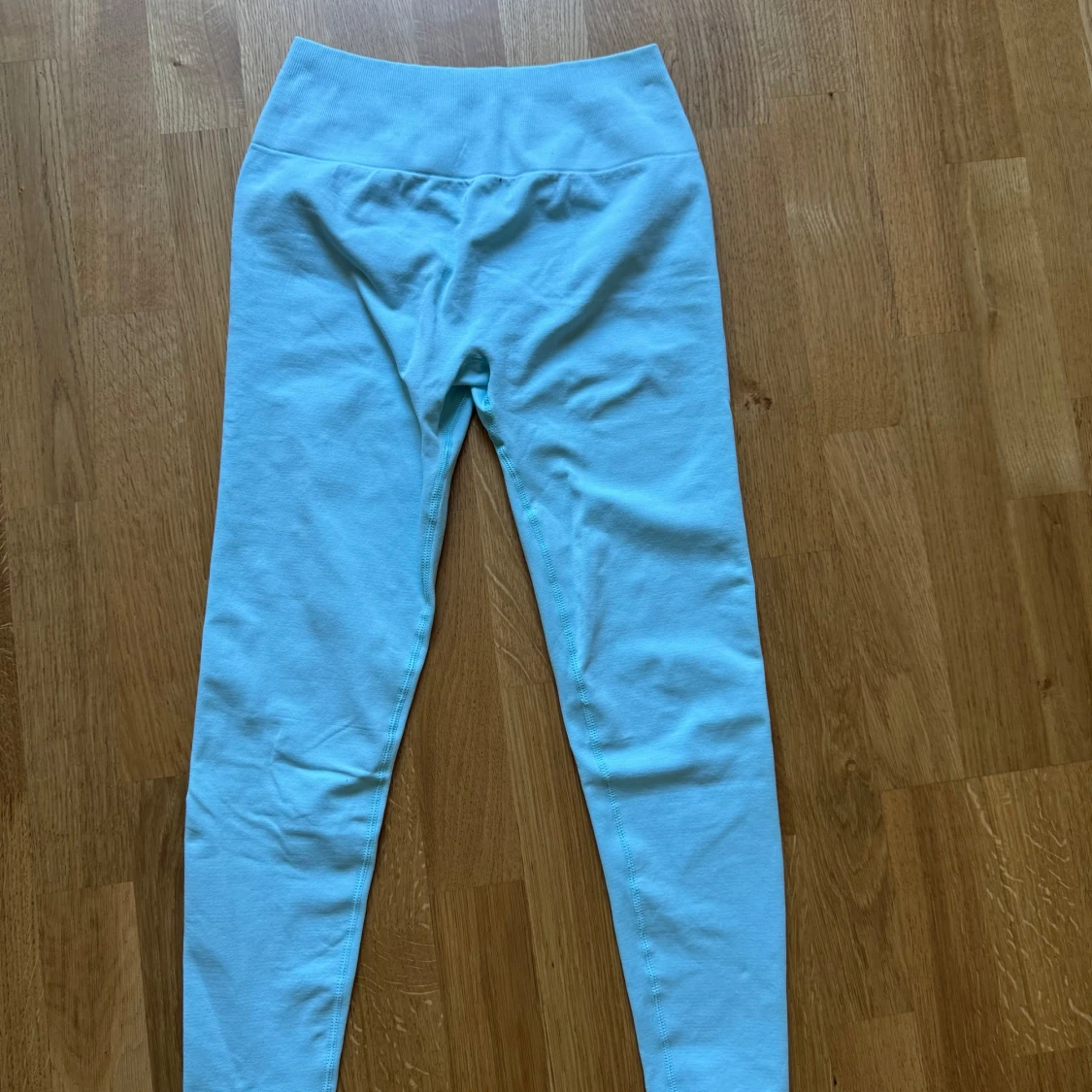 Ljusblå tränings tights