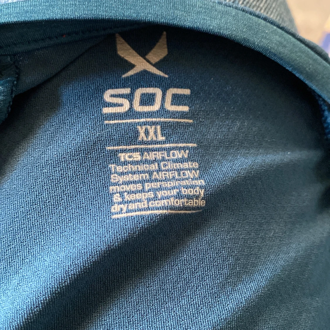 Blå tränings-tshirt från SOC XXL - 2