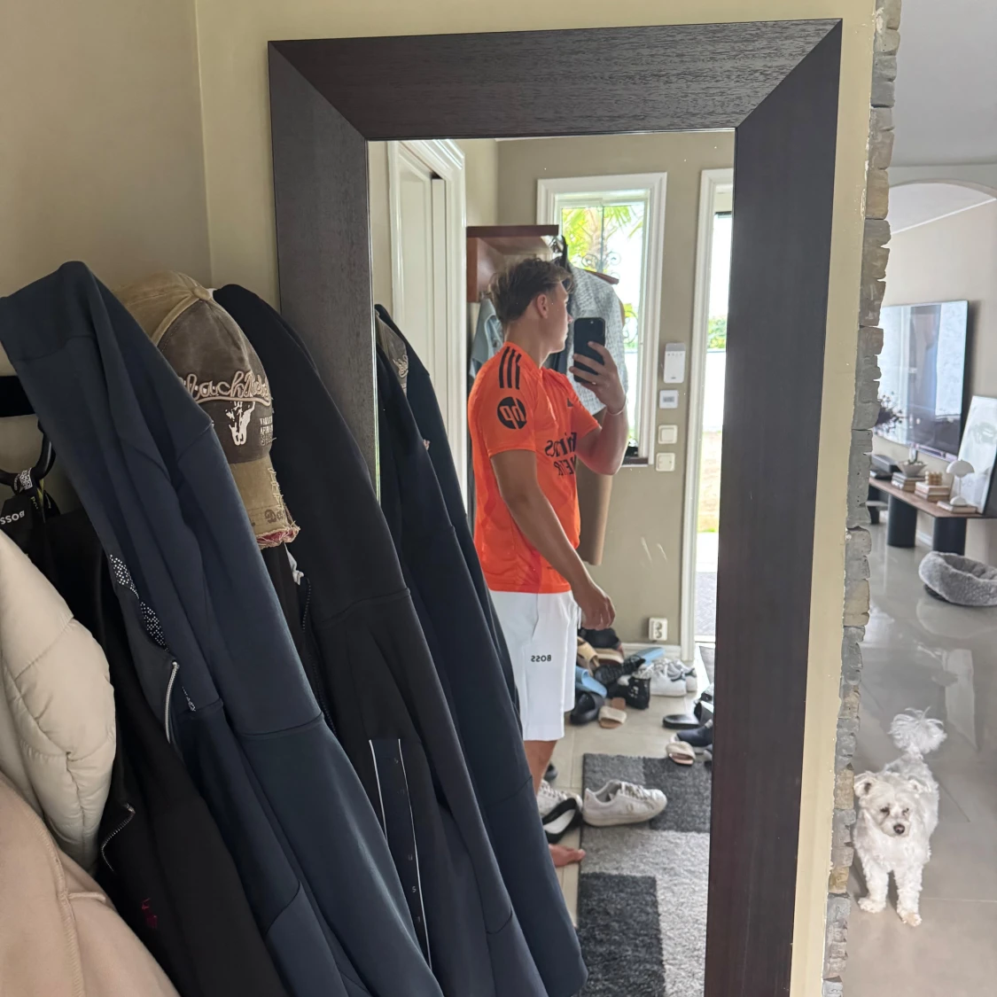 Real Madrid Bellingham orange tröja - 3