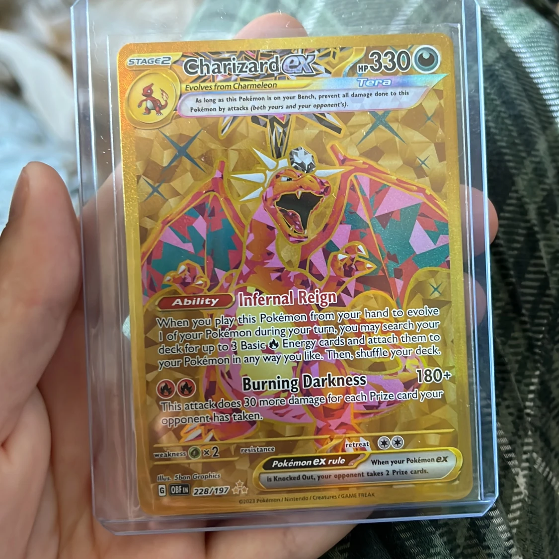 Pokémonkort: Charizard ex - 2