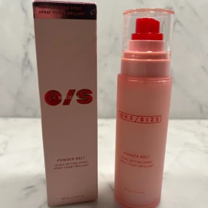 O/S setting spray - O/S setting spray powder melt glass finish. Köpt på Sephora i USA i juni detta år. Helt oanvänd. Nypris $34