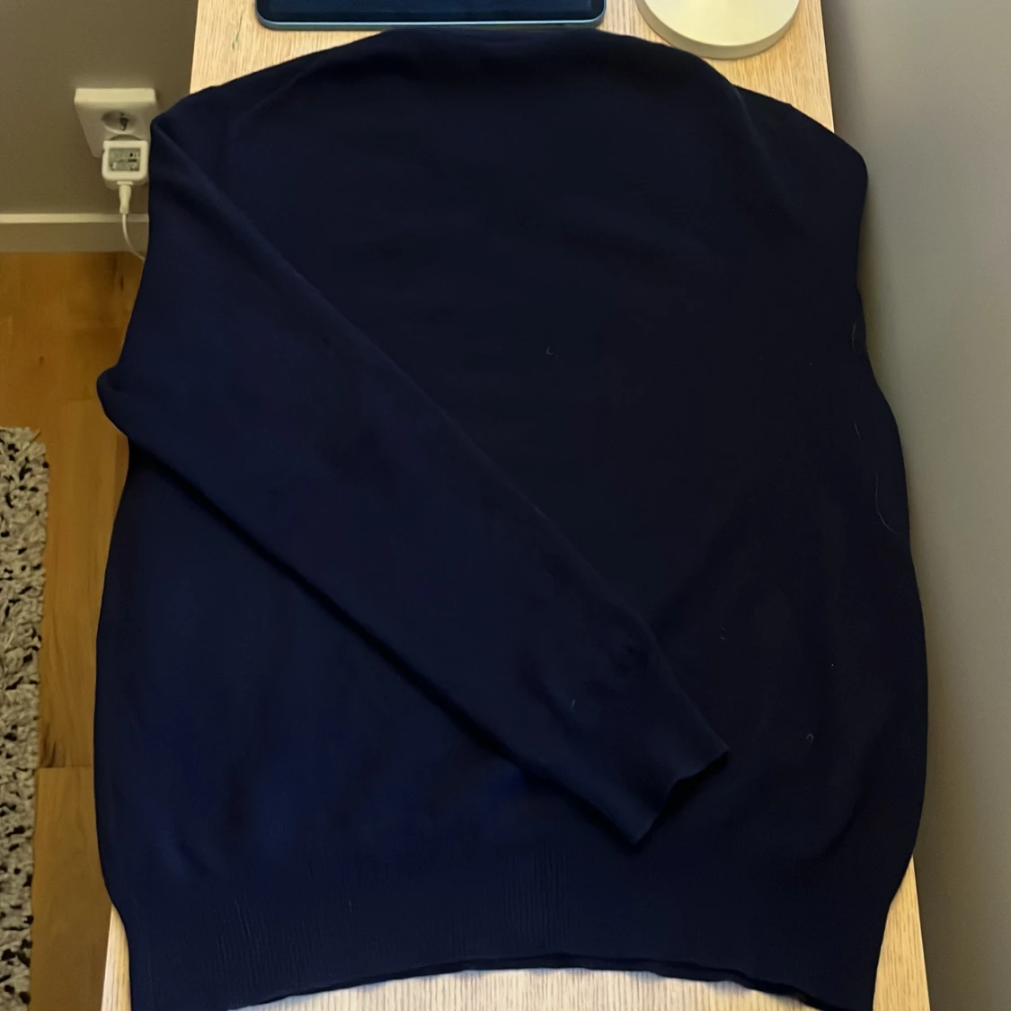 Mörkblå stickad tröja från Ralph Lauren - 3