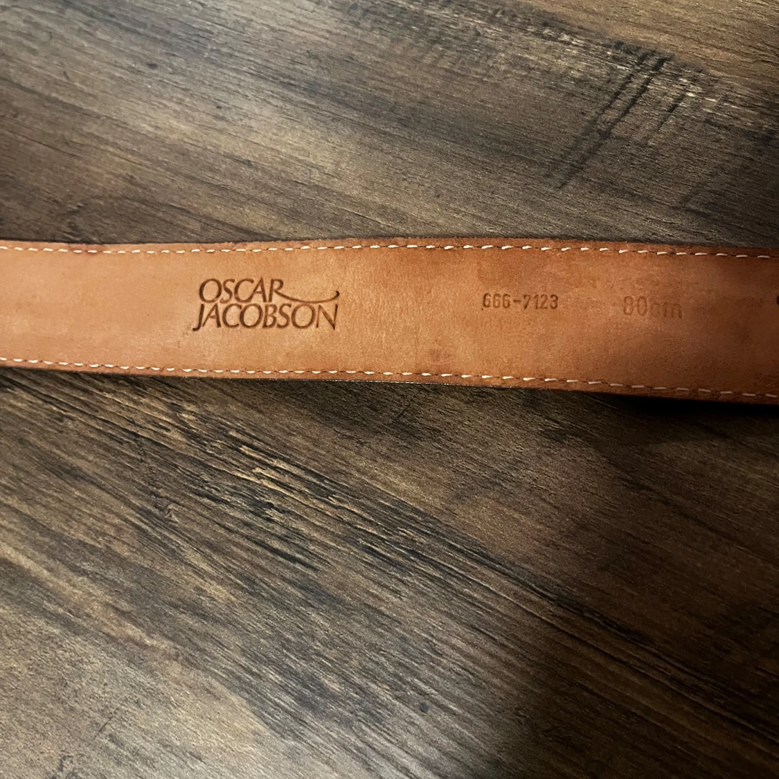 Grönt mockabälte från Oscar Jacobson - 1