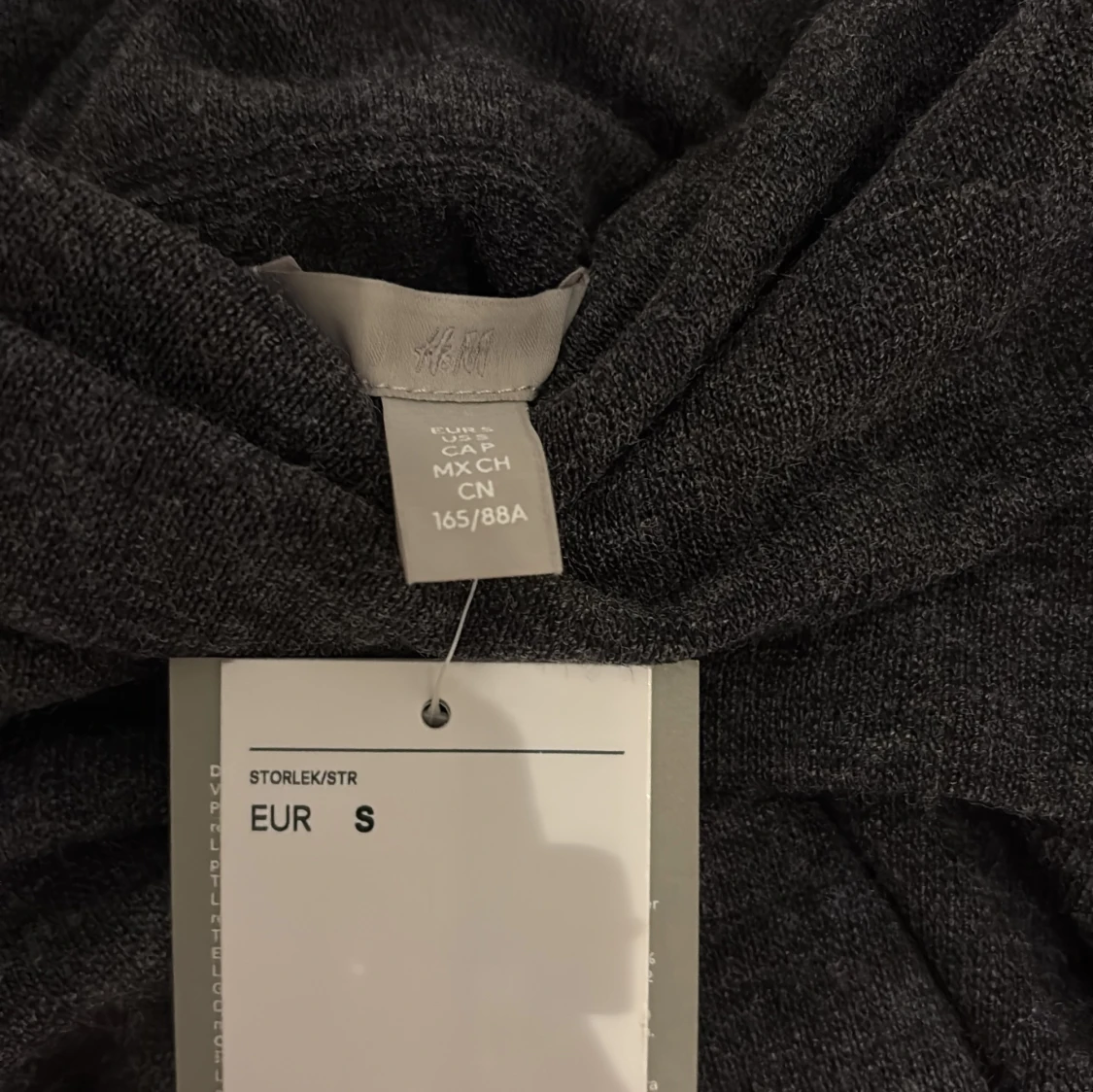 Mörkgrå tröja H&M S - 3