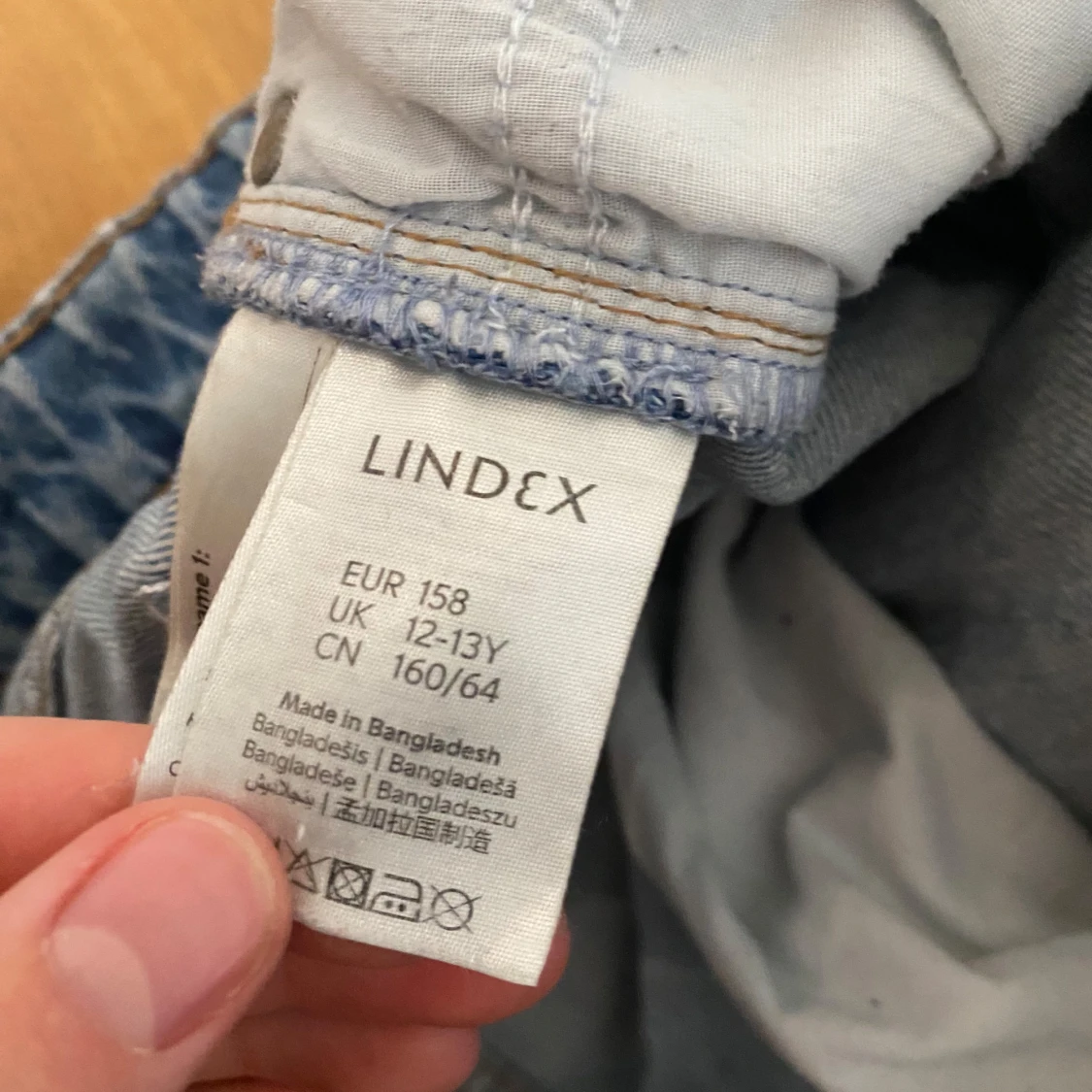 Blå jeans från Lindex - 3