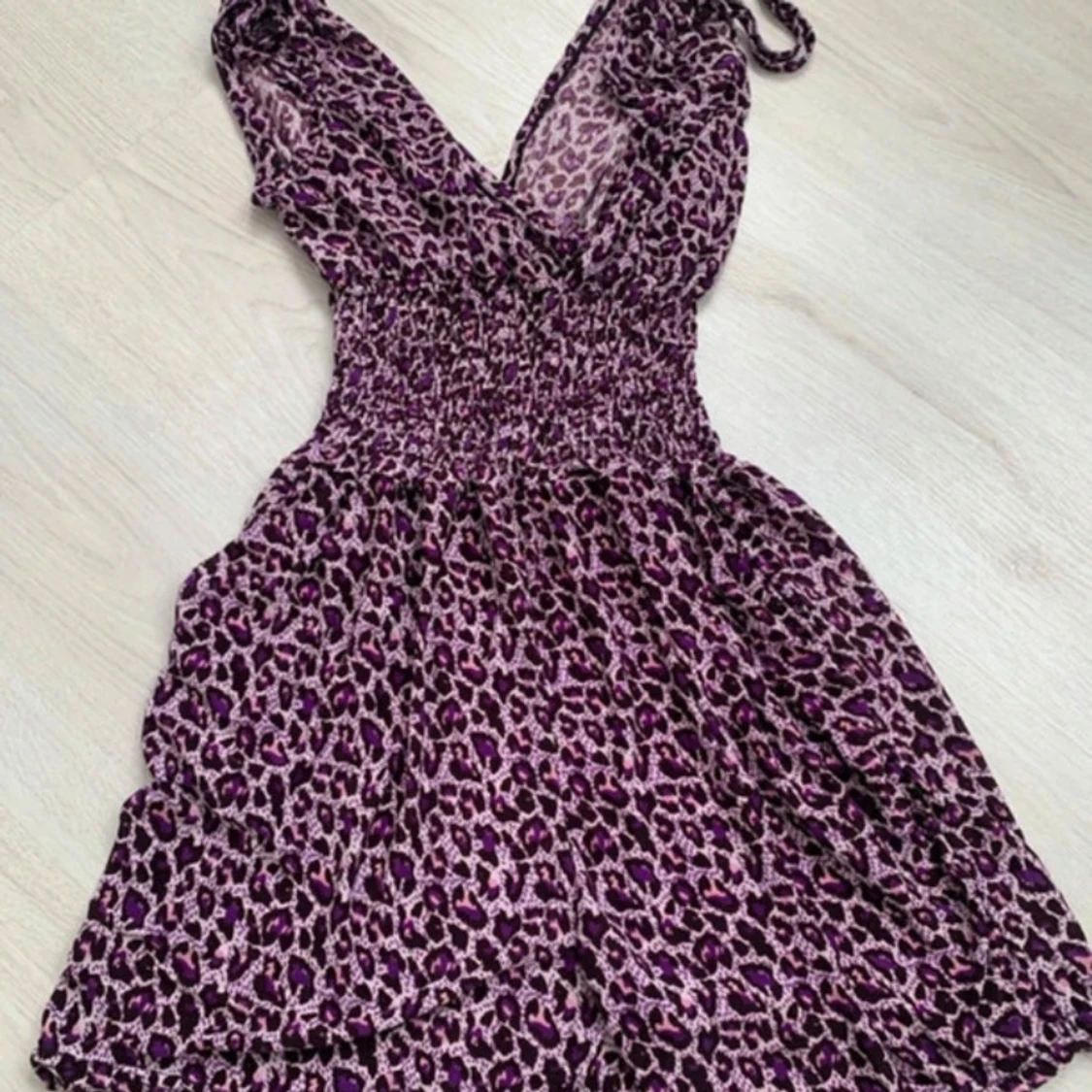 Leopardmönstrad playsuits 