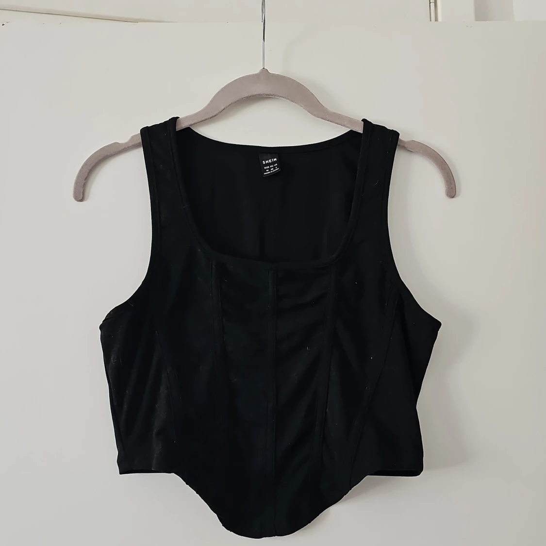 Svart korsett från Shein