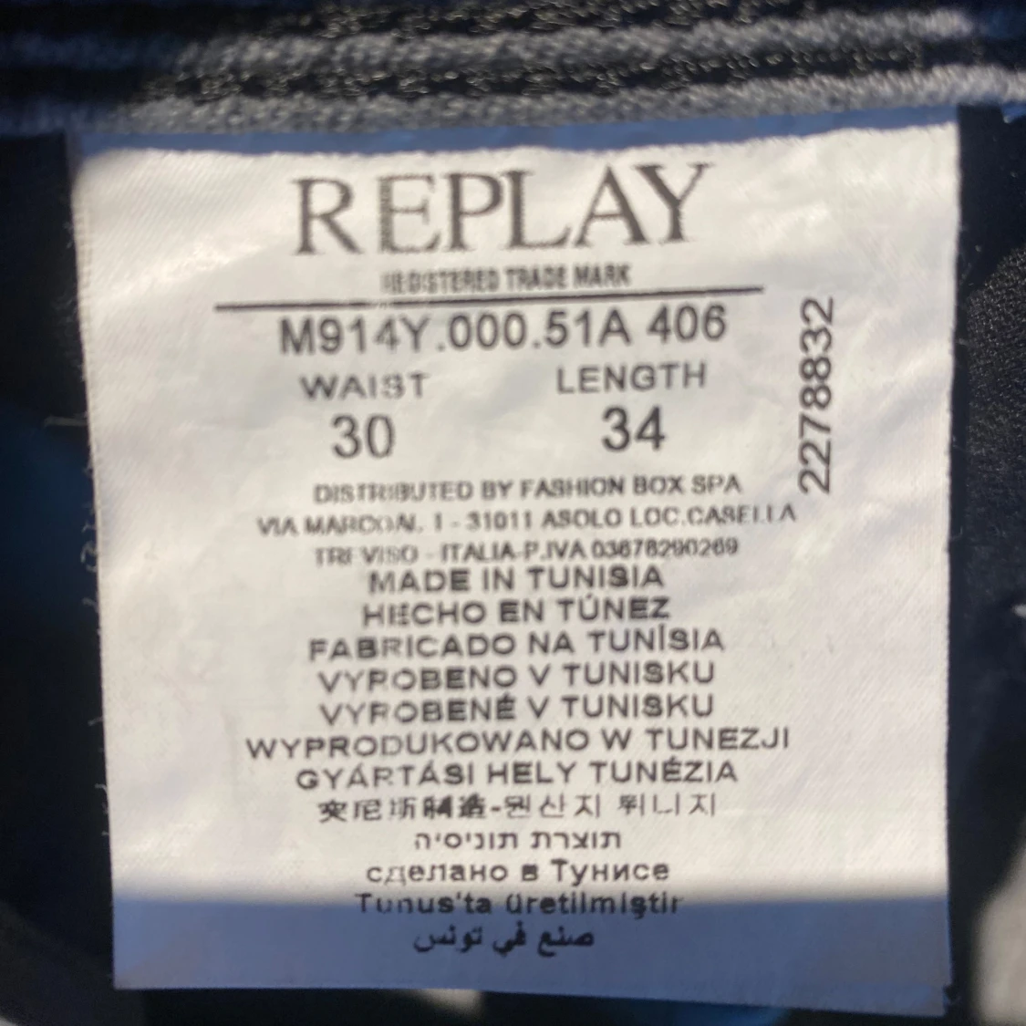 Grå jeans från Replay - 2